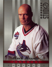 Mark Messier - Vancouver - Portraits (Hockey Card) 1997-98 Donruss Studio # 9 MT