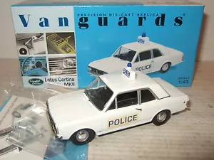 Vanguards VA04101 Lotus Cortina Mk11 Hants Constabulary in scala 1:43. - Foto 1 di 2