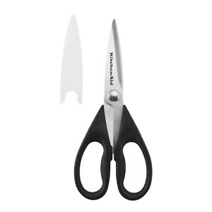 KitchenAid Utility Shears All Purpose Premium Stainless Steel Scissors Black
