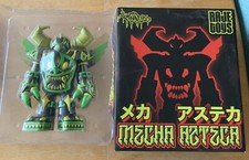 Raje Toys x Jesse Hernandez MECHA AZTECA 12" LARGE VINYL ART FIGURE SIGNED BASE