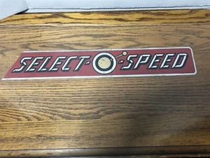 Genuine Ford Tractor Part Select-O-Speed Decal - Picture 1 of 3