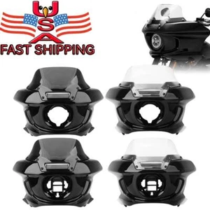 Front Headlight Fairing w/ Windshield Bracket Mount Fit for Low Rider ST FXLRST - Picture 1 of 49