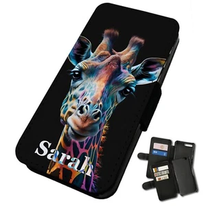Custom Personalised Printed Silicone Flip Mobile Phone Case Cover Gift Original - Picture 1 of 4