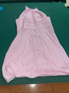 pink prom or bridemaid dress size 14 - Picture 1 of 7