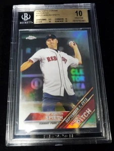 BGS 10! Jordan Spieth 2016 Topps cromado primer lanzamiento ¡impecable! 10 10 10 9,5 ¡GUAU! - Imagen 1 de 2
