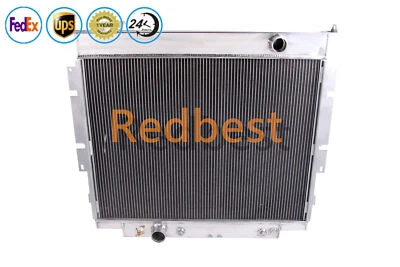 3 Row Aluminum Radiator For 1983-1994 1993 1987 Ford F250/F350 6.9L/7.3L Diesel - Image 1 of 4