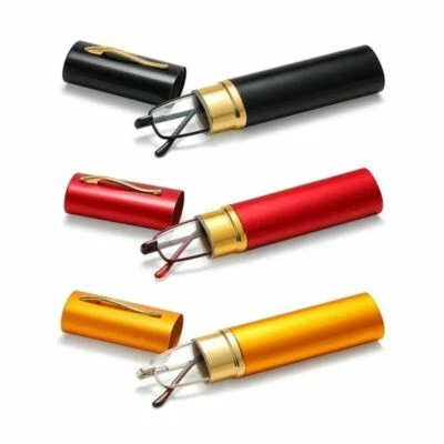 Lesebrille Leser für Männer Frauen Brille mit Stift-Clip-Röhrenetui - Bild 1 von 4
