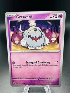 Pokemon TCG - Greavard 104/198 - Scarlet & Violet 2023 - Picture 1 of 2