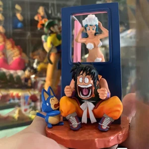 9Cm Dragon Ball Z Anime Puar Figure Yamcha Figurine Bulma Pvc Action Figures Sta - Picture 1 of 13