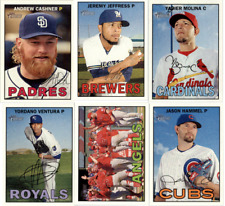 2016 Topps Heritage Baseball - Base Set Cards - Pick From Card #'s 1-425