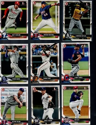 2018 BOWMAN DRAFT  BASEBALL 1-200 YOU PICK BUY MORE SAVE MORE! - Image 1 of 4