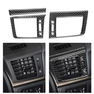 Carbon Fiber Interior Air Vent Outlet Panel Cover Trim For Lexus CT200h 2011-17 - Picture 1 of 16