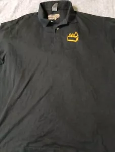 The Cheesecake Factory Polo Shirt XL Black Employee Uniform Short Sleeve - Picture 1 of 6