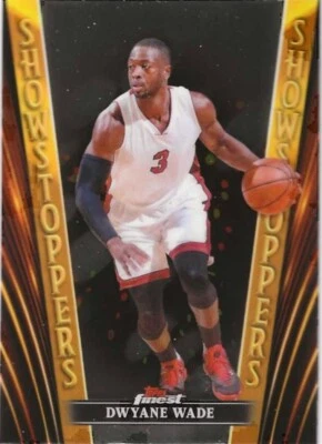 2023-24 Topps Finest Basketball - Showstoppers - #SS11 - DWAYNE WADE - Image 1 of 2