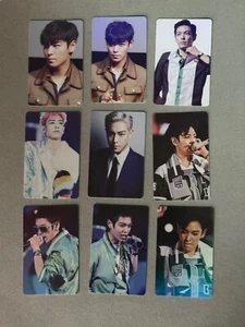 Kpop Bigbang T.O.P. Choi Seung Hyun 9 Karten RAR 16a - Bild 1 von 1