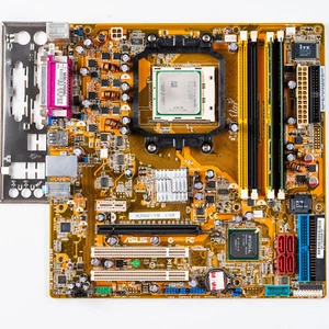 Asus M2NBP-VM socket CSM AM2+ scheda madre MicroATX DDR2 AMD Windows XP pronta - Foto 1 di 7
