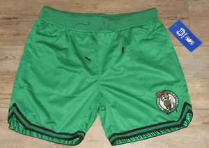 Boston Celtics Vintage Logo Green Ultra GAME Basketball Shorts size Men's XL - Picture 1 of 5