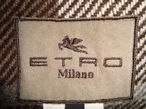 CHAQUETA ABRIGO MUJER ETRO MILANO 100% CACHEMIR TALLA 42 ¡APENAS USADA! - Imagen 1 de 12