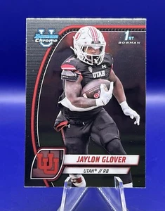 2024 Bowman U Chrome JAYLON GLOVER 1st Bowman #97 Utah Utes - Picture 1 of 2