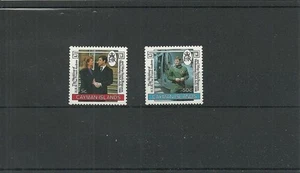 BODA REAL ISLAS CAIMÁN SG633-634 MNH - Imagen 1 de 1