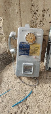 Telefono A Gettoni U Sip Vintage Anni 70 Da Restaurare Modernariato Urmet Rotor - Immagine 1 di 4