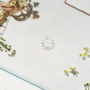  Quadrante di ricambio luminoso per orologio - quadrante rotondo verde Sunburst orologio da polso per - Foto 1 di 17