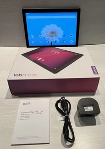 Lenovo Tab M10 Tablet 32GB | HD TB - X505F Slate Black | Boxed Complete VGC - Picture 1 of 10