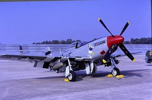 Military Aircraft -35 mm Aircraft Colour Slide-- P-51 Mustang -NL 51RT -See Note - Picture 1 of 1