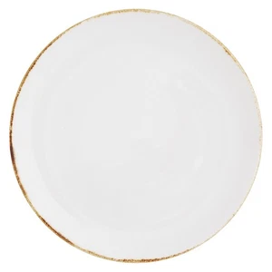 D&V Salt Serena Coupe Plate, 8.25-Inch, Set of 4, White - Picture 1 of 4