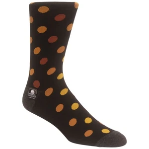 Oversize Dots Men’s Crew Dress Sock | Stacy Adams Premium Socks (One Size) - Picture 1 of 2