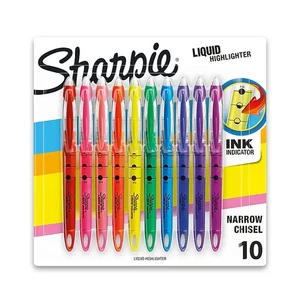 Sharpie flüssiger Textmarker, Keilspitze, sortiert, 10/Pack (24415PP) - Bild 1 von 1