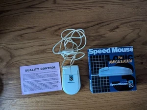 Amiga/Atari Logic 3 Speed mouse Switched Mouse Complete with box model LG 2RG - Afbeelding 1 van 6