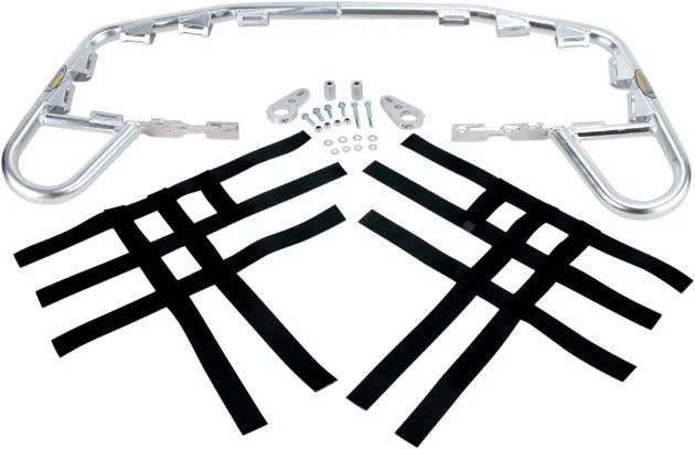 Motorsport Products EZ-FIT Nerf Bars Silver fits Yamaha YFM250R Raptor 250 08-11 Foto 1 de 1