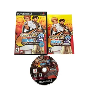 Capcom vs. SNK 2: Mark of the Millennium PS2 2001 komplett mit Handbuch getestet CIB - Bild 1 von 3