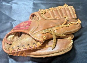 Rawlings Vintage Brooks Robinson GJ89 Deep Well Baseball Glove Good Lacing Nice - Picture 1 of 10