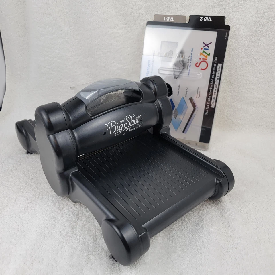 Sizzix Big Shot Machine Stampin Up Die Cut Emboss + Platform Exc Cond No Handle - Image 1 of 4