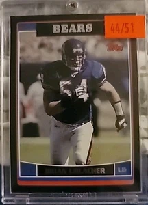 BRIAN URLACHER 2006 Topps Black SSP #155 BEARS /51 - Picture 1 of 1