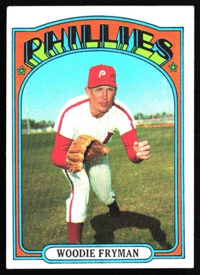 1972 Topps #357 Woodie Fryman - Image 1 of 2