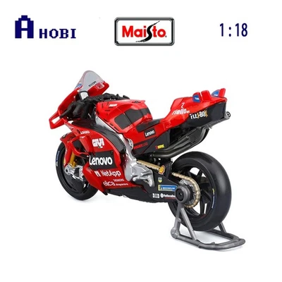 Maisto 1:18 2024 MotoGP Ducati Lenovo Bagnaia #1 Champion Replica Model - Image 1 of 3