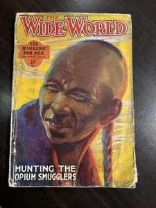1924 Hunting The Opium Smugglers The Wide World Magazine V Scarce - Picture 1 of 1