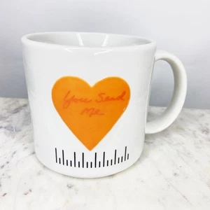 Taza de amor vintage Heart You Send Me franqueo - Imagen 1 de 7