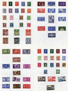1937-1958 GB KG6 and Early QE2 Complete Collection Fine Used - Picture 1 of 5