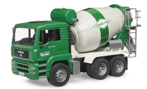 BRUDER, MAN TGA Rapid Mix 6x4 Toupie, échelle 1/16, BRU2739 - Foto 1 di 4