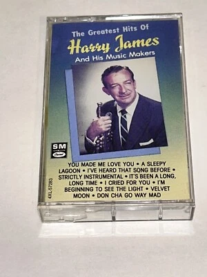 Greatest Hits Of Harry James Original Big Band Classics Album Cassette 1J08 - Image 1 of 4