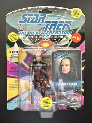 Figura de acción Playmates Toys Star Trek Klingon Ambassador KEhleyr K’EHLEYR Foto 1 de 3