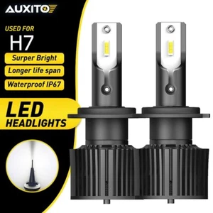 Kit de conversión de faros LED AUXITO H7 haz alto/bajo 3000LM 6500K blanco - Imagen 1 de 12
