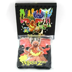 Metazoo x Dim Mak Herren/Damen T-Shirt schwarz Piasa Vogel Grafik + Karton, Gr. XL - Bild 1 von 5