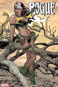 Rogue: The Savage Land #1 Adam Hughes segunda impresión variante casi nuevo - Imagen 1 de 1