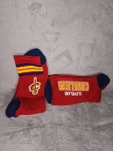 Calcetín NBA Cleveland Cavaliers Team color cuarto para hombre talla mediana 5-10 mediano - Imagen 1 de 4