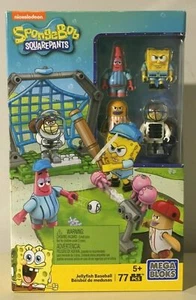 Spongebob SquarePants Mega Bloks Jellyfish Baseball Building Set  - Picture 1 of 1